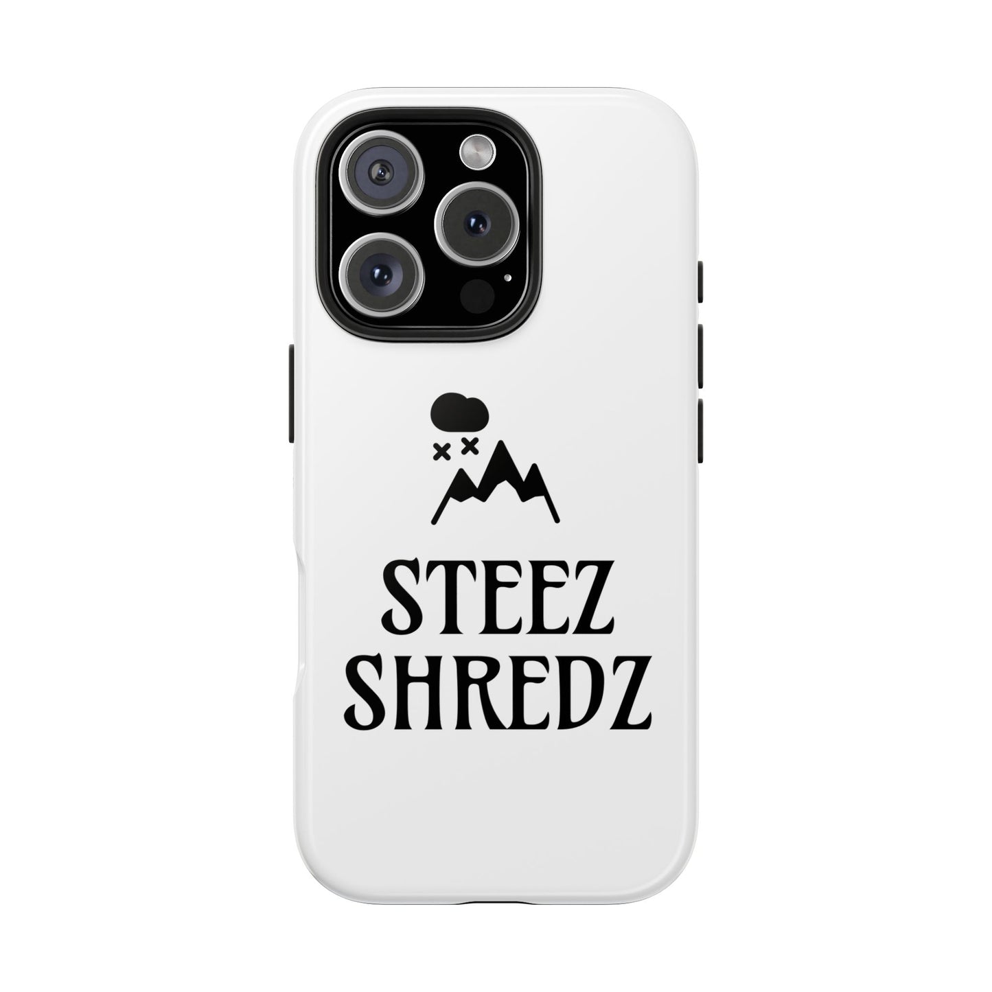 Steez Shredz "Epic" iPhone Case White