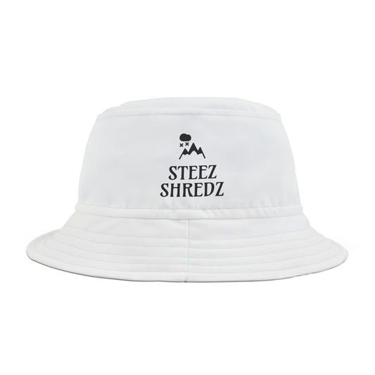 Steez Shredz "Epic" Bucket Hat White