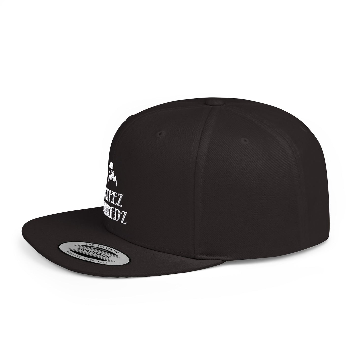 Steez Shredz "Epic" Flat Bill Hat Black